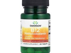 Vitamin B12 Methylcobalamin 2500mcg 60 tablete Swanson